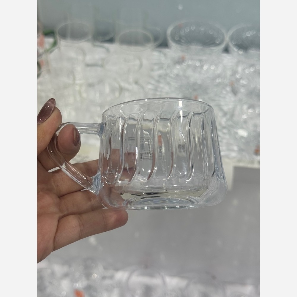 فنجان دسته دار کوئینگ مناسب چای خوری برند Deli محصول چین
