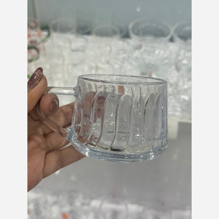 فنجان دسته دار کوئینگ مناسب چای خوری برند Deli محصول چین