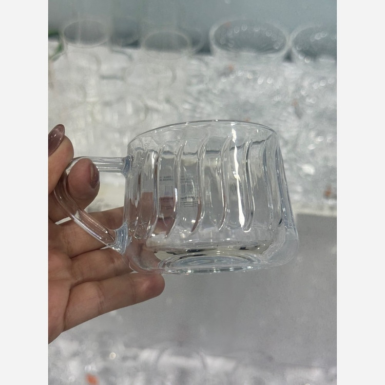 فنجان دسته دار کوئینگ مناسب چای خوری برند Deli محصول چین
