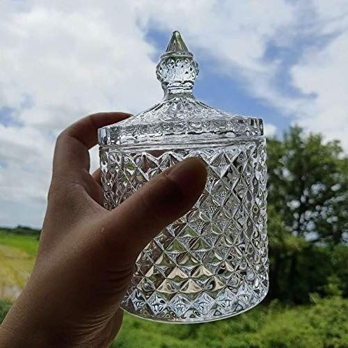 قندان و شکلات خوری بلوری تراشدار برند Deli