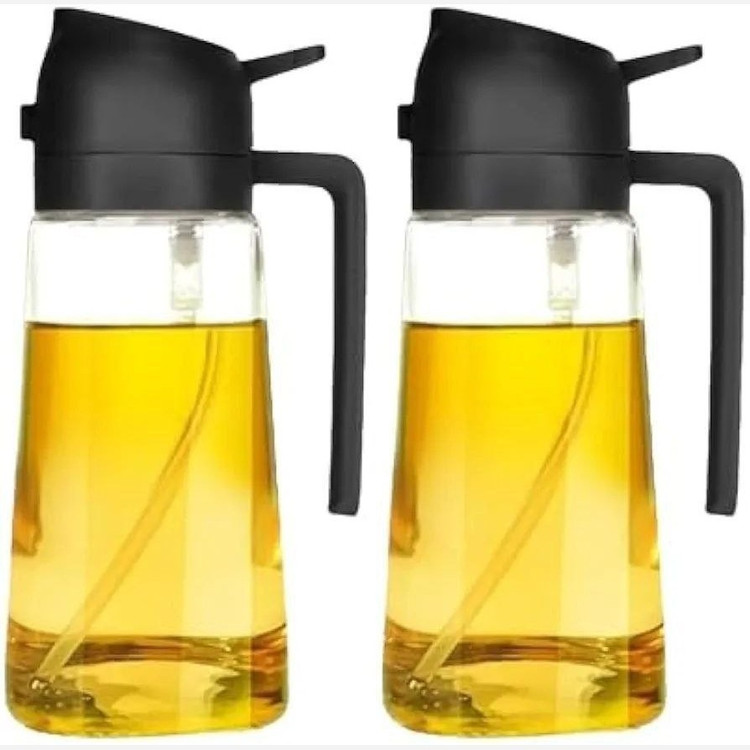 شارژ مجدد اسپری روغن و مایعات دو کاره 2 در 1 مناسب برا پاشیدن روغن و مایعات