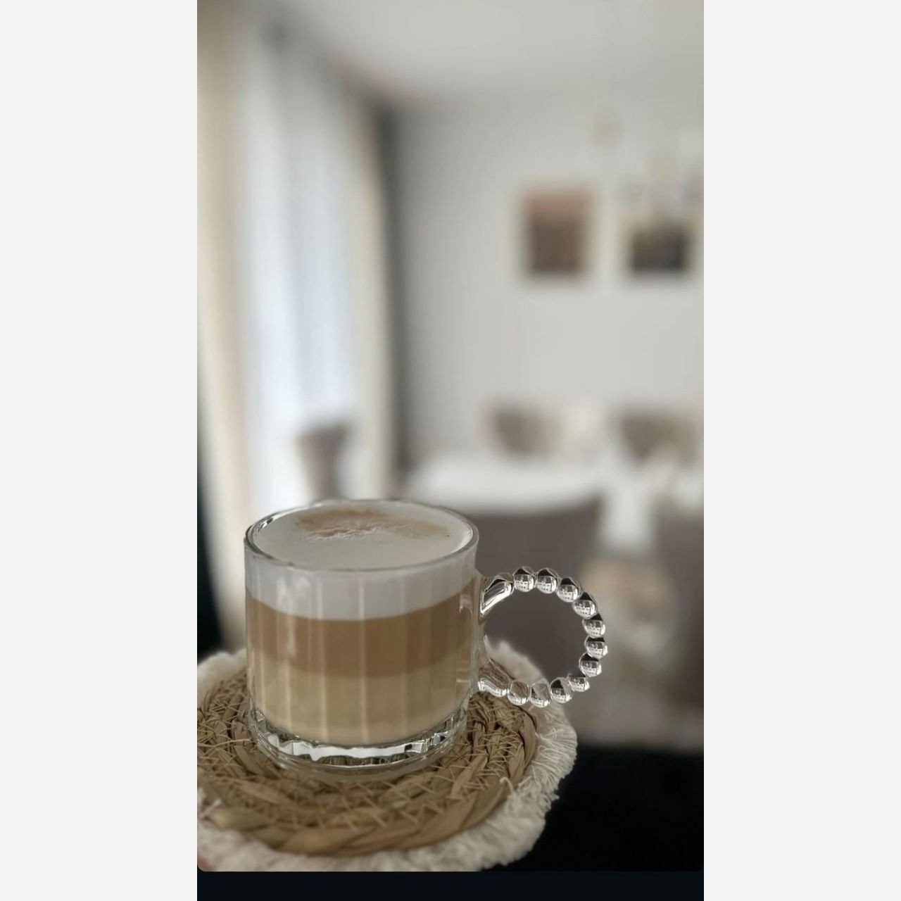 لیوان دسته منجوقی