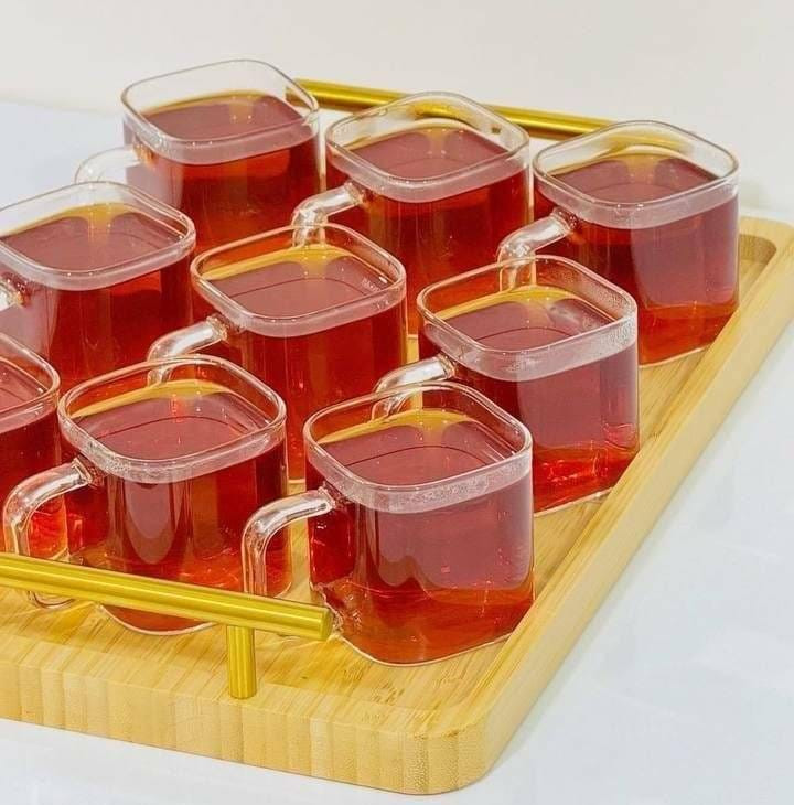 فروش ویژه لیوان مربع پیرکس