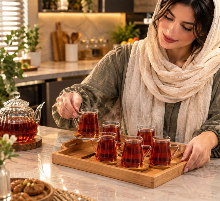 فنجان پیرکس دسته مثلثی