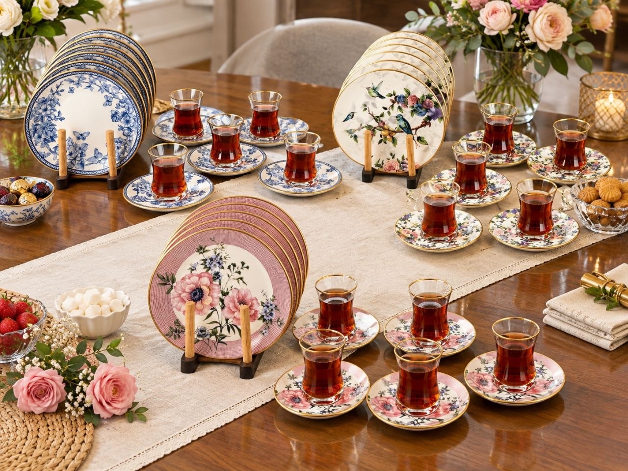 سرویس پذیرایی ۱۸ پارچه gonul ترک