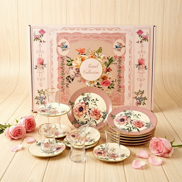 سرویس پذیرایی ۱۸ پارچه gonul ترک